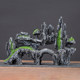 Simulation fake mountain stone home decoration desktop ornaments gardening green plants small ecological bonsai fish tank landscaping ornaments
