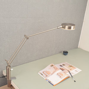
Office long arm plug-in clip lamp for work and maintenance study special desktop super bright folding dimmable eye protection table lamp