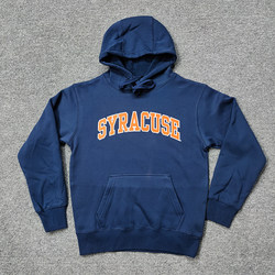 Spring, Autumn and Winter American Syracuse University Jacket, Loose-Fitting Unisex Student Uniform, Fleece-Lined Thin and Thick Sweatshirt