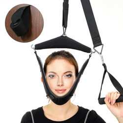 Cross-border door hanging cervical traction corrector hanging neck correction instrument stretch fixed belt hanging neck frame