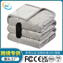 Electric blanket cross-border European and American winter home warm blanket single warm electric blanket intelligent temperature adjustment heating pad