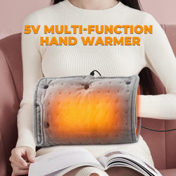 Cross-border new USB direct plug heating hand warmer constant temperature heating hand warmer and leg warmer blanket home hot compress pad heating pad