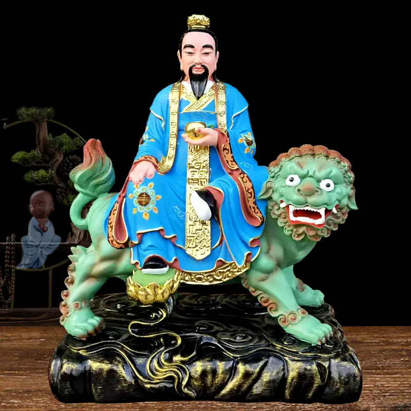 石像 太乙救苦天尊神像 禅意置物 文房茶道 鎮宅 玄関