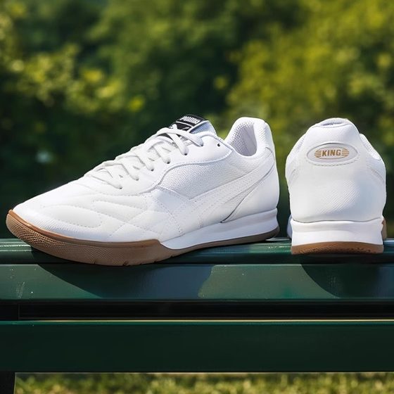 PUMA Puma Men's Women's Low Ganglin Lawn Back supports rubber floor football shoes King Top IT107349
