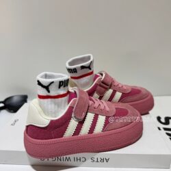 Children's Moral Training Shoes 2026 Autumn New Casual Girls' Sneakers Non-Slip Breathable Baby Boys' Sports Shoes Sneakers