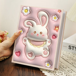 Small Photo Album with Large Capacity for Family 5-Inch, 6-Inch, 7-Inch Photo Albums 7inch Photo Storage Children's Growth Memory Album3
