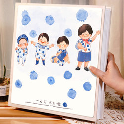 Large Photo Album for Baby's Growth Record, Mixed Sizes, 56inch Six, Large Capacity Family Memory Album, Photo Storage Album