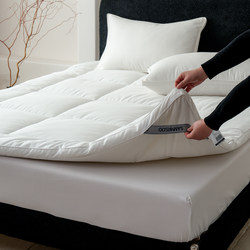 Five-Star Hotel Home Bedroom Mattress Soft Cushion Anti-Mite Antibacterial Fiber Pad Single Student Dormitory Mattress Pad