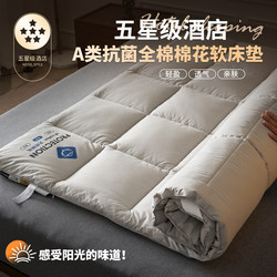 Five-Star Hotel Xinjiang Cotton Mattress Pad, Soft Cushion for Home Bedroom, Special Bedding for Rental Housing