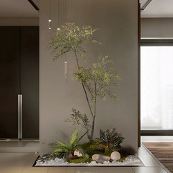 Artificial Green Plants, Fake Plants, Micro-Landscape, Indoor Display, Window Display, Entrance Partition, Balcony, Staircase Corner, Soft Decoration Ornaments