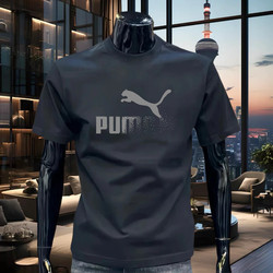 Men's Short-Sleeve T-Shirt, Summer Pure Cotton Tee, Loose Fit for Teenagers and Students, Trendy American Style, Popular Half-Sleeve Versatile Top T-Shirt