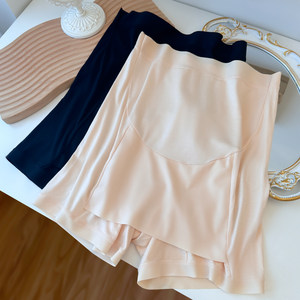 
Pregnant women's leggings two-in-one cotton crotch safety pants without wearing underwear and anti-exposure special high-waist abdomen support during pregnancy