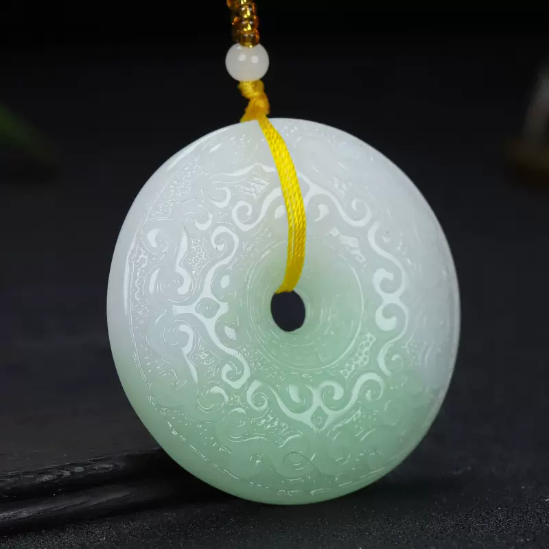 古美術 本物和田玉 青白玉 透彫 唐子紋 玉佩 根付 玉璧 骨董 本物和田青白玉 細工手彫 唐子打鼓像 清代康熙通宝飾