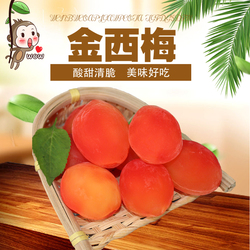 Golden Prune Internet Celebrity Fruit Linglong Fruit 500g Canned Golden Peach Preserves Crystal Peach Preserved Non-fresh Fruit Yellow Peach