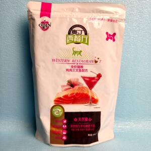 
Odin cat food 500g Western restaurant general purpose cat food for adult cats and kittens to improve eyesight and reduce hair, natural cat staple food small pack trial pack