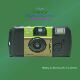 Fuji Kodak retro disposable film camera color point-and-shoot 1986 film camera with flash birthday gift for women