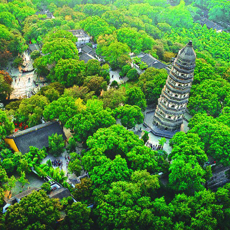 苏州拙政园狮子林虎丘周庄2天1晚跟团游旅游纯玩七里山塘街