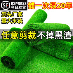 Simulated Lawn Carpet, Artificial Fake Lawn, Plastic Green Balcony Outdoor Kindergarten Mat Decoration, Artificial Turf