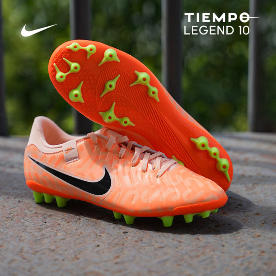 NIKE/Nike new TIEMPO legend 10 mid-range AG short nails adult game training men's grass football shoes