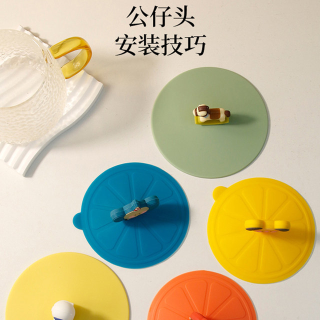 5 Pack Silicone Lids For Kitchen Food Storage, 5 Sizes Reusable Food Keep Fresh Storage Lids, Silicone Food Covers Fits Round Containers, Cups, Bowls