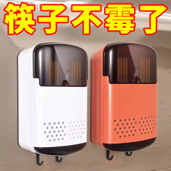 Chopstick Storage Box for Home Use, High-End 2026 New Model Chopstick Holder, Kitchen Storage Draining Rack, Spoon and Chopstick Holder, Wall-Mounted