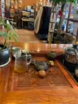 Wenge gỗ tất cả gỗ nguyên khối mới tích hợp bàn trà khay trà bàn trà rò rỉ bảng ở giữa bộ trà hỗ trợ bán hàng trực tiếp