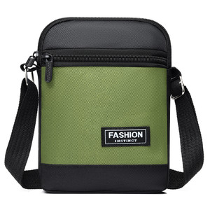 
Japanese and Korean shoulder bag men's carry-on small shoulder bag men's simple business commuting mobile phone bag men's nylon crossbody bag
