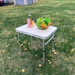 Outdoor Aluminum Alloy Folding Table, Car-Mounted Table and Chairs, Barbecue Camping Table, Night Market Stall Small Table, Writing Desk and Stool