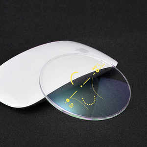 
Customized progressive multi-focus anti-blue light lens close-view distance integrated glasses aspherical myopia presbyopia color-changing mirror