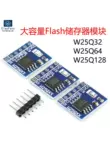 Mô-đun bộ nhớ FLASH dung lượng lớn W25Q32/W25Q64/W25Q128 128MB đi kèm mã STM32 Module SD