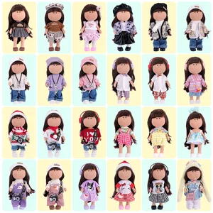 
Potato doll mia wears clothes and clothes 24 cm doll clothes for girls diy dolls to change clothes