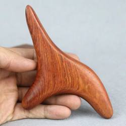 Triangle-Shaped Massager Wooden Acupressure Stick Foot Acupoint Foot Sole Leg Foot Therapy Tool Acupressure Meridian Solid Wood Massager