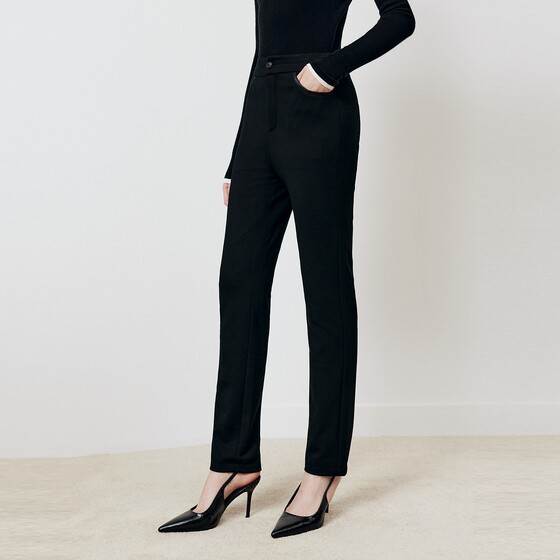 
Firststation versatile slim and straight-fitting down pants for women 25 winter new Y621A