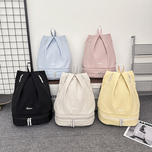 Swimming storage bag, women's wet and dry separate swimming bag, swimsuit special waterproof storage bag, fitness backpack, beach outdoor bag
