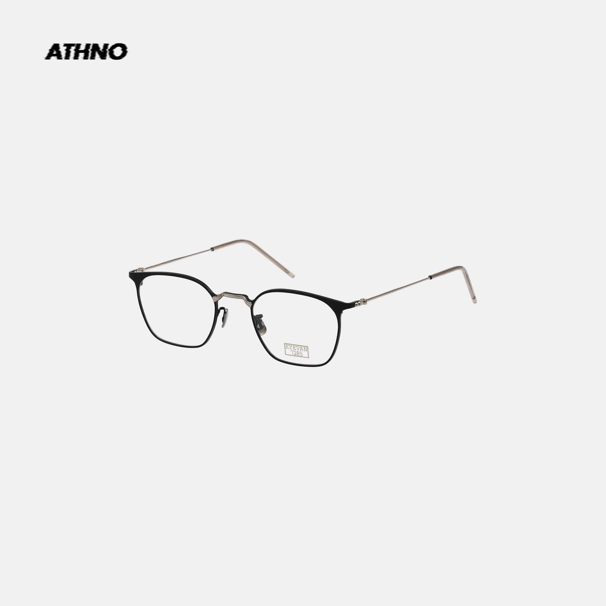 ATHNO] EYEVAN 7285 162 日本福井复古钛金黄铜雕花眼镜-Taobao