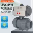 Q621F-10S van bi khí nén UPVC đôi khớp nhựa PVC van hóa học axit và kiềm chống ăn mòn van bi van khí nén kitz thiết bị khí nén stnc Van khí nén