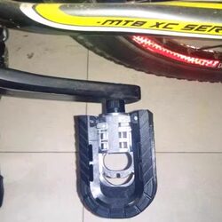 Foldable Aluminum Alloy Anti-Slip Foot Pedals for Electric Bicycles and Scooters