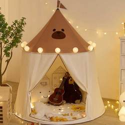 Amazon Children's Tent Playhouse Indoor Home Use Boy's Toy House Girl's Castle Small House Yurt