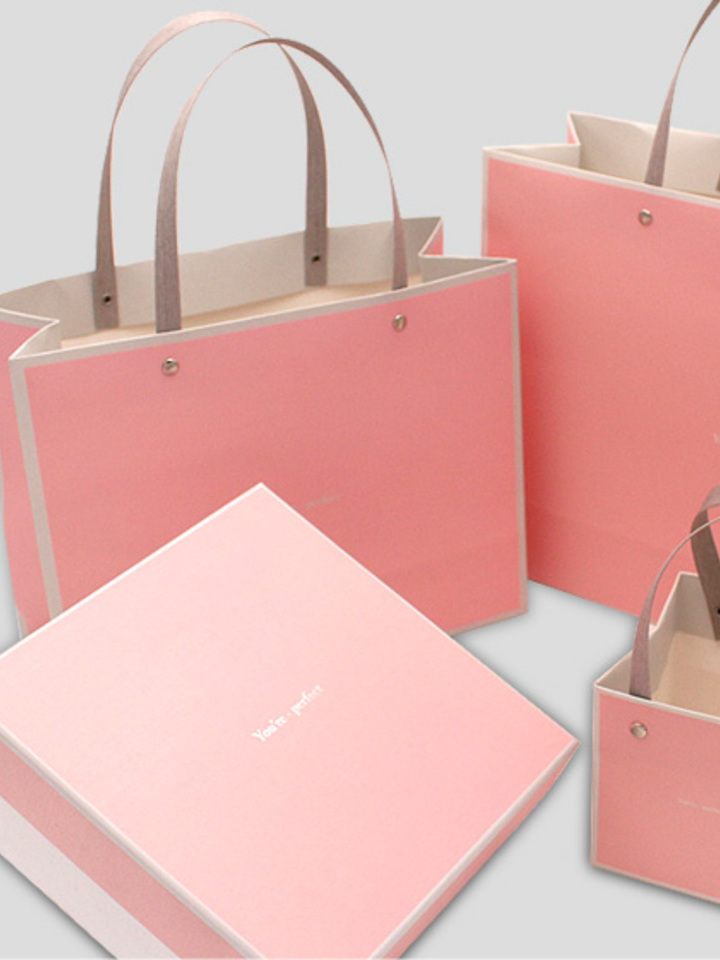 仙蒂瑞拉纯色简约礼品袋礼物盒