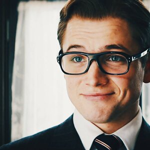 Kingsman Ace Agent Glasses Glasses Glasses Glasses Glasses Glasses Glasses Frame Belly Glasses Ring Male Matching Lenses
