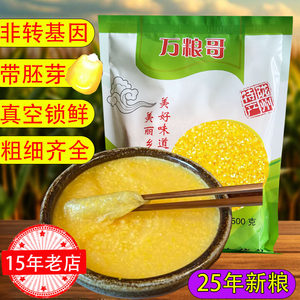 2025 Shaanxi new corn grits non-GMO old variety Benbao rice grits Shaanxi Baoguzhen corn Zhenzhen