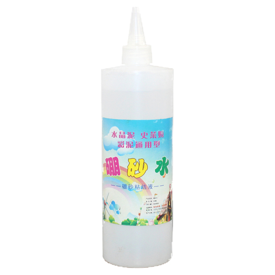 ホウ砂水 500ml - スライム作り用粘土材料
