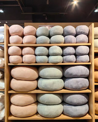 Japanese-Style Warm and Soft Microfiber Cushion Pillow, Lumbar Support That Can Be Used as a Lumbar Cushion, Soft Pillow