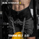 Exercise fitness strength training weight-bearing waist pull-up waist training thick iron chain belt