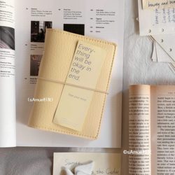 Shanyou A7 Original Soft Leather Notebook Cheese Binder Notebook with Strap Travel Portable Notebook Notepad