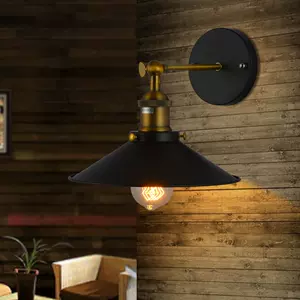 壁燈現代客廳餐簡約圓盤氛圍燈中古風飛碟裝飾燈咖啡廳攝影亞克力壁燈