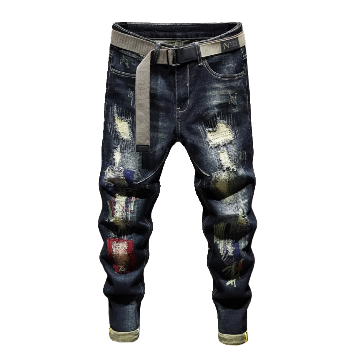 Skinny Gas Sax Vestibilit Jeans Gas Jeans Elasticizzati Strappati Da