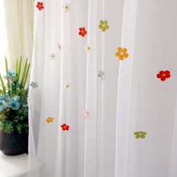 New Small Flower Pin Style Curtain Gauze Curtain Head Embellished Decorative Accessories Brooch Buckle Cute Cartoon Trinkets