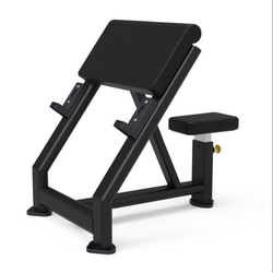 Huixiang 6135 Bicep Bench Training Rack Commercial Preacher Chair Indoor Gym Equipment Inquiries Welcome