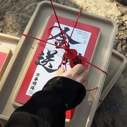 Gift Box Environmentally Friendly Paper Pulp New Year's Gift Box Gift Bag Souvenir Bag Candy Bag Gift Bag Packaging